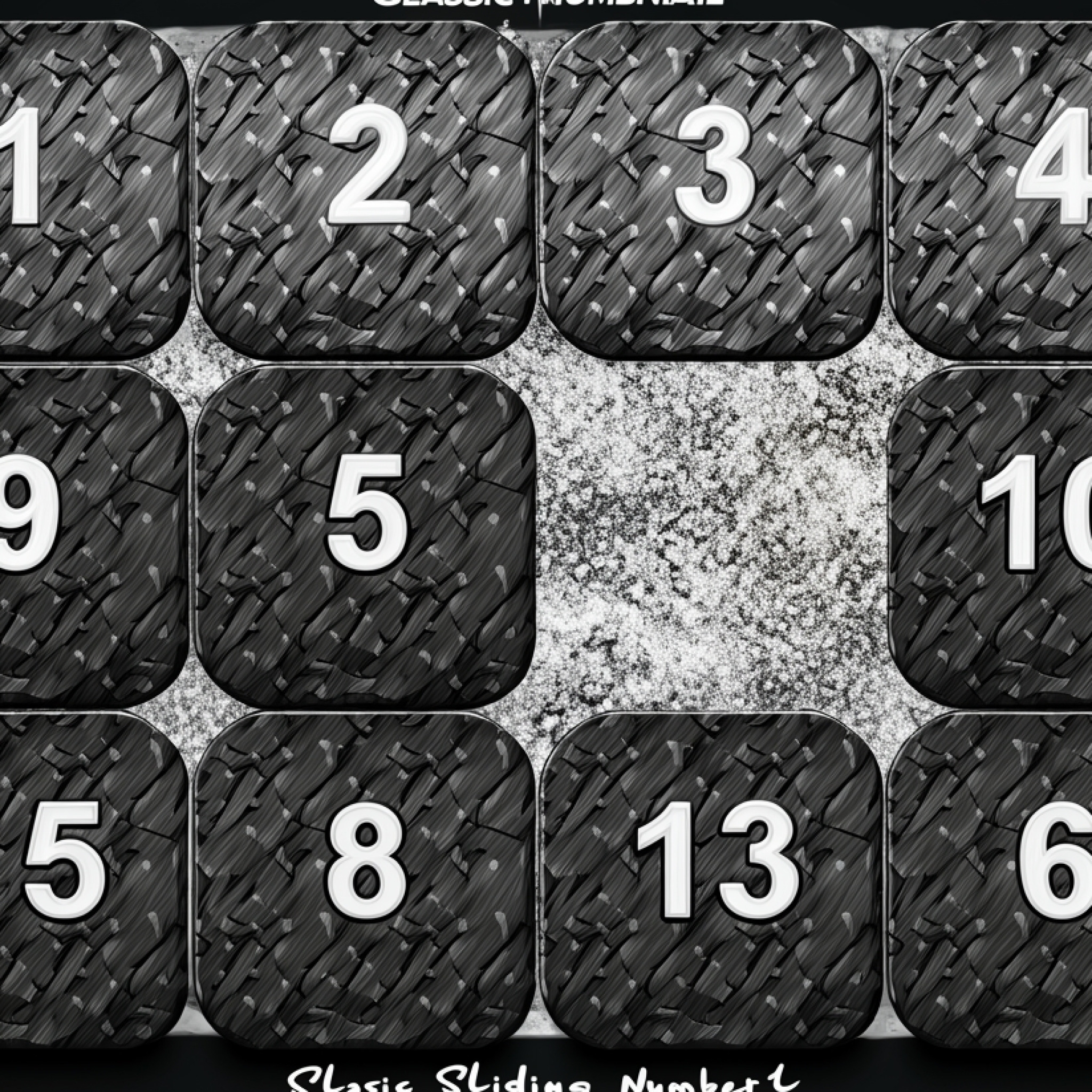 Classic Sliding Numbers