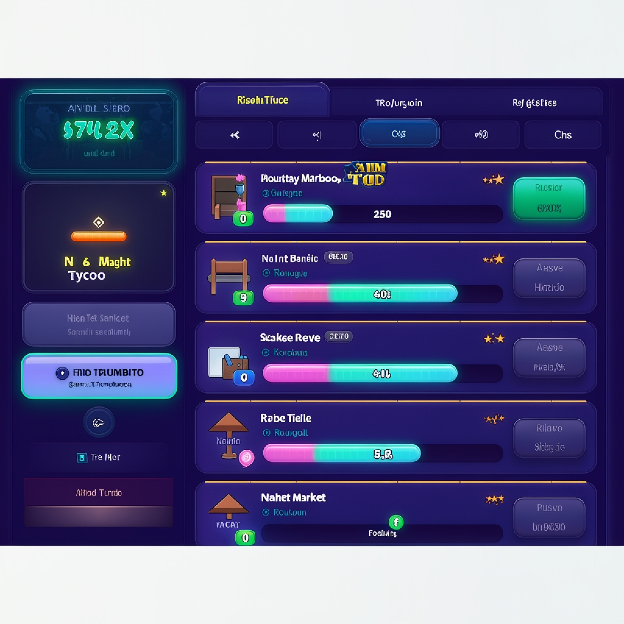 Night Market Tycoon