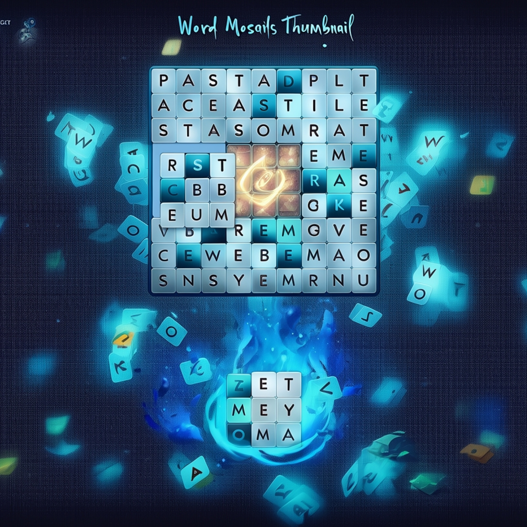 Word Mosaic: Piece Words Together