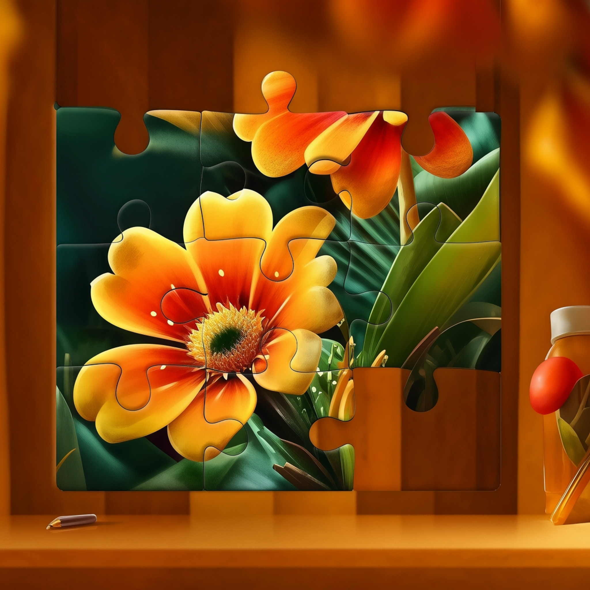 Flower Jigsaw Puzzle