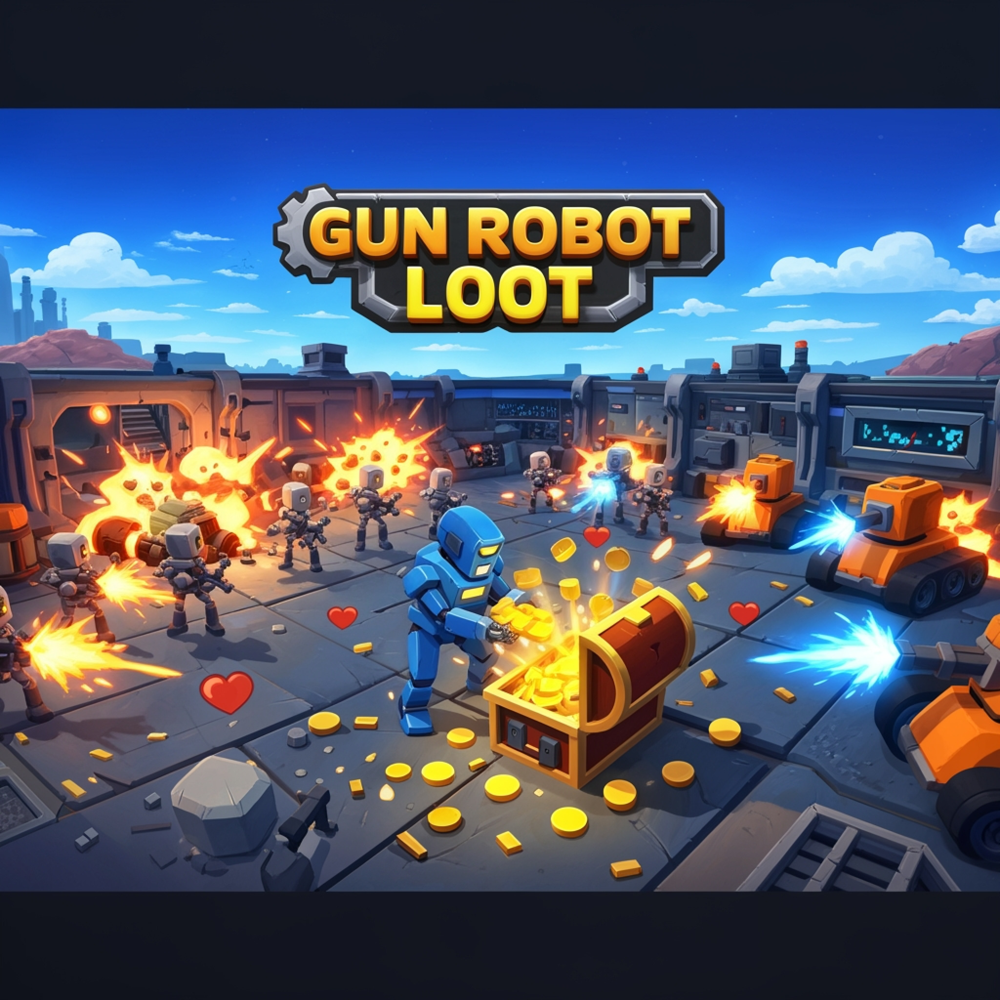 Gun Robot: Loot