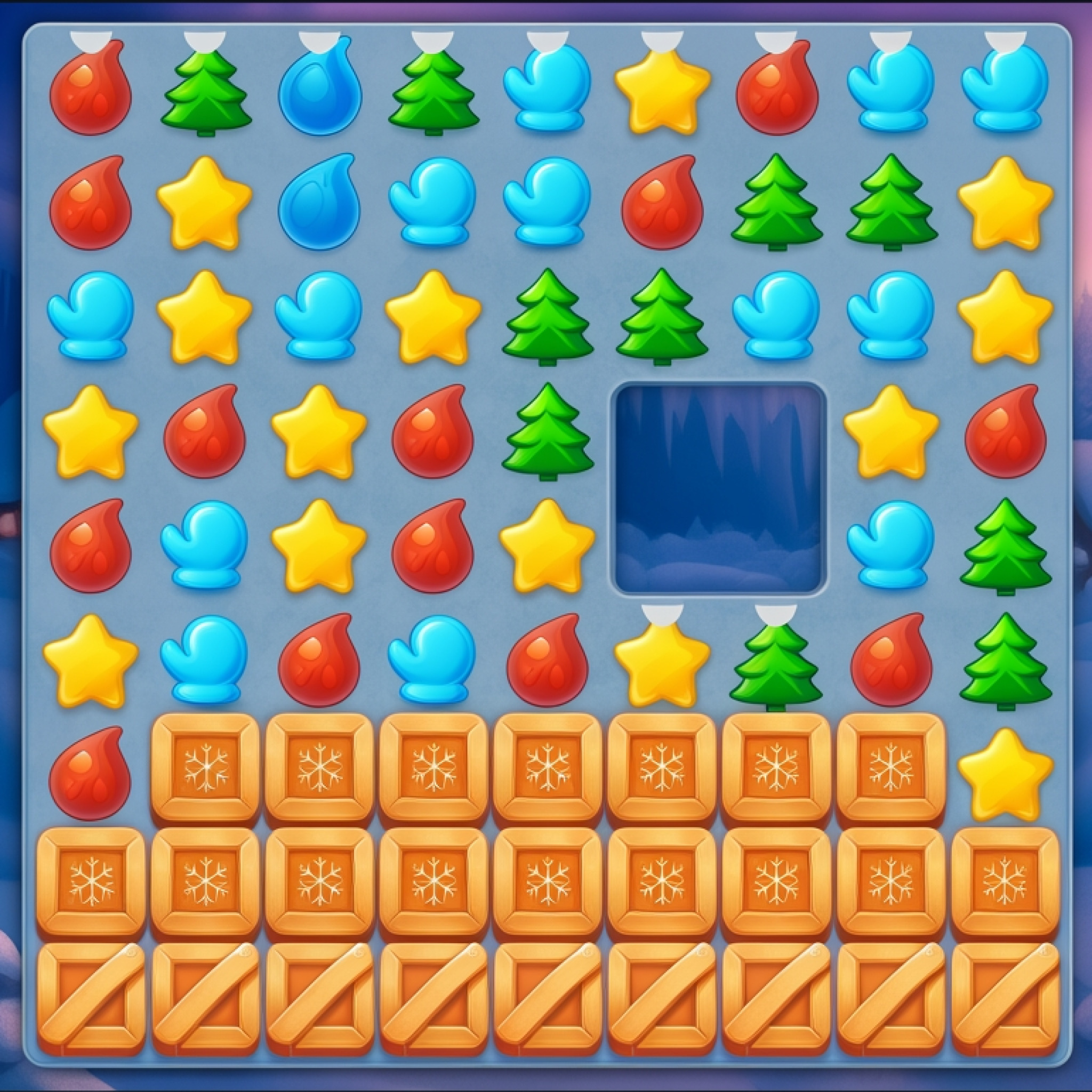 Magic Christmas Tree Match 3