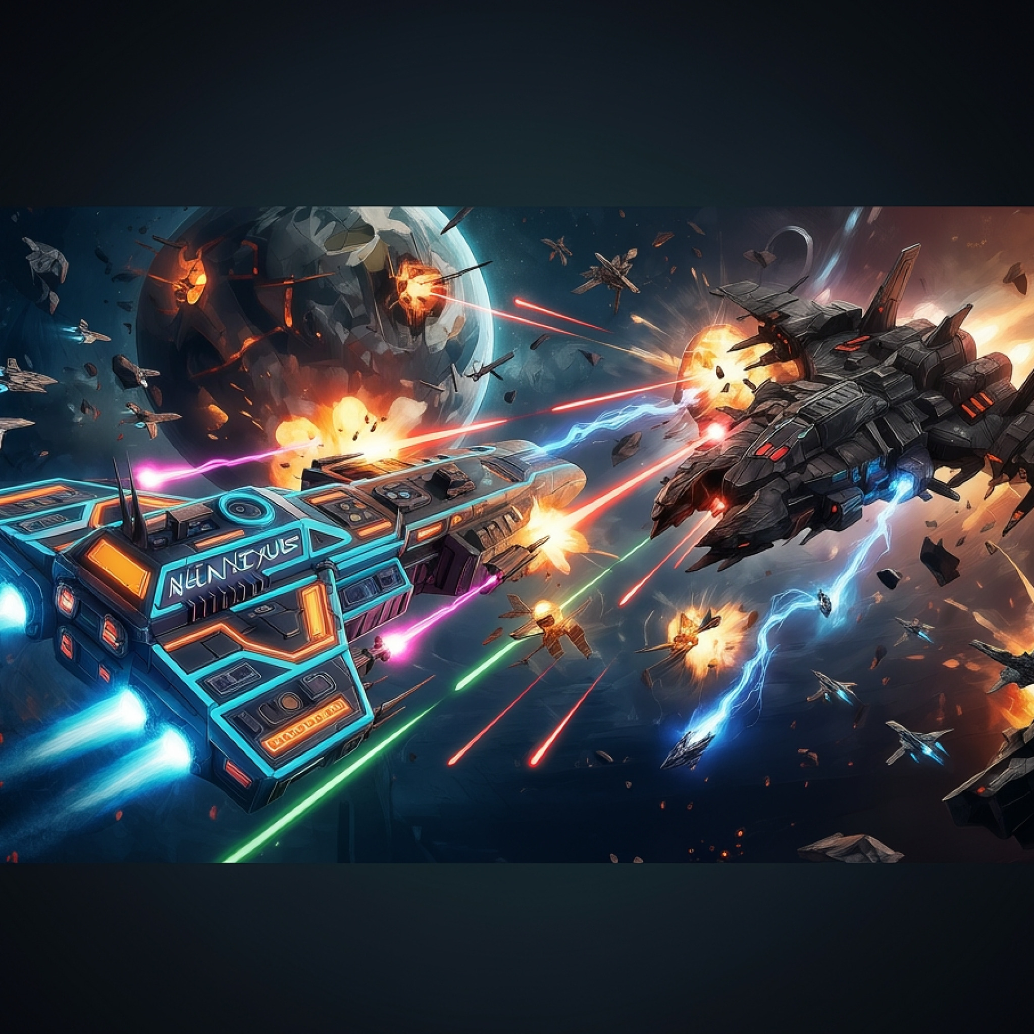 Neon Nexus: Starship Evolution