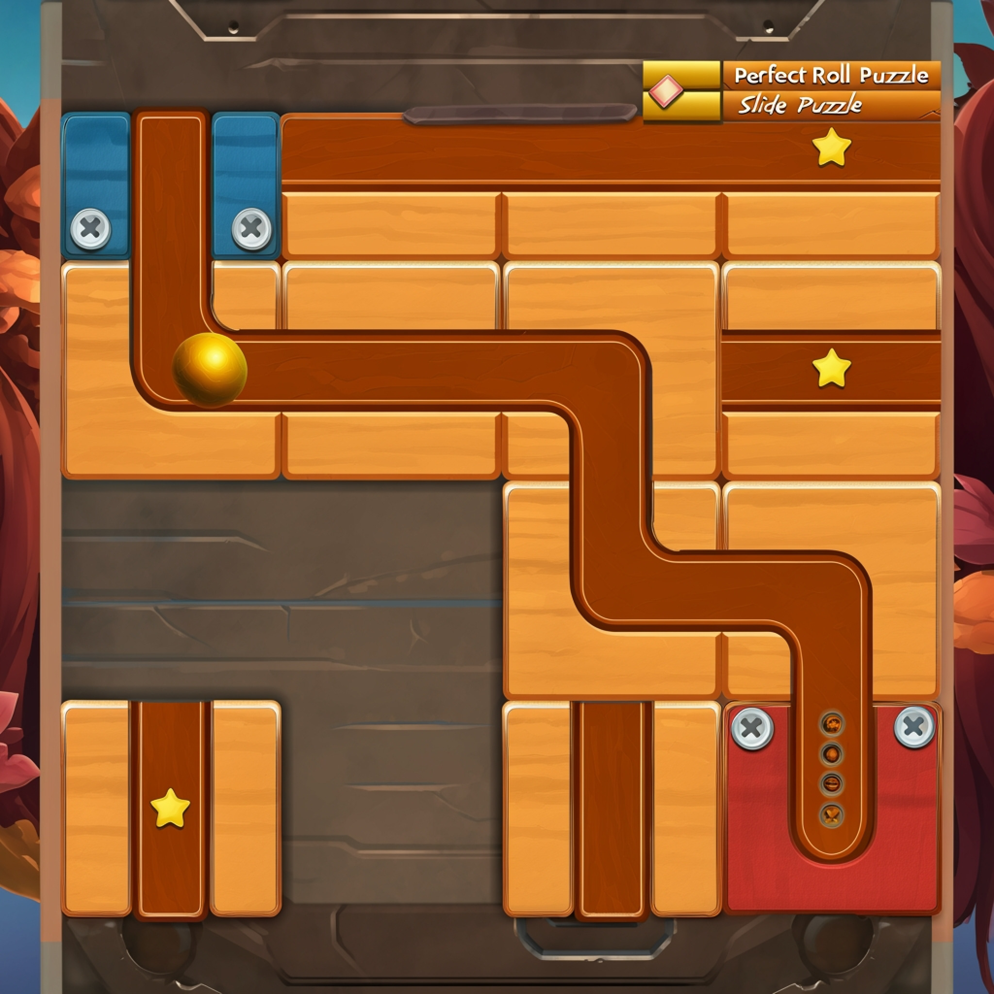 Perfect Roll Slide Puzzle
