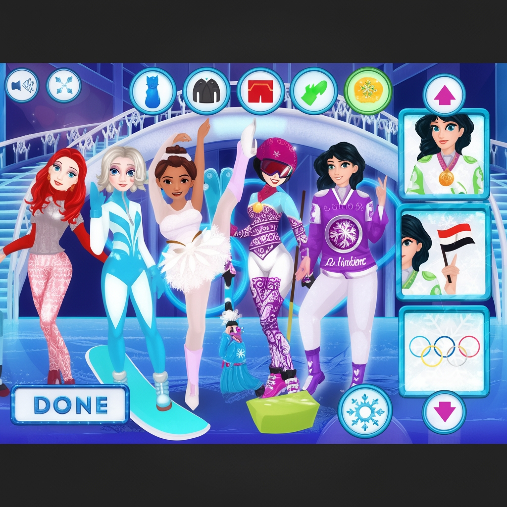 Princess Winter Olympics