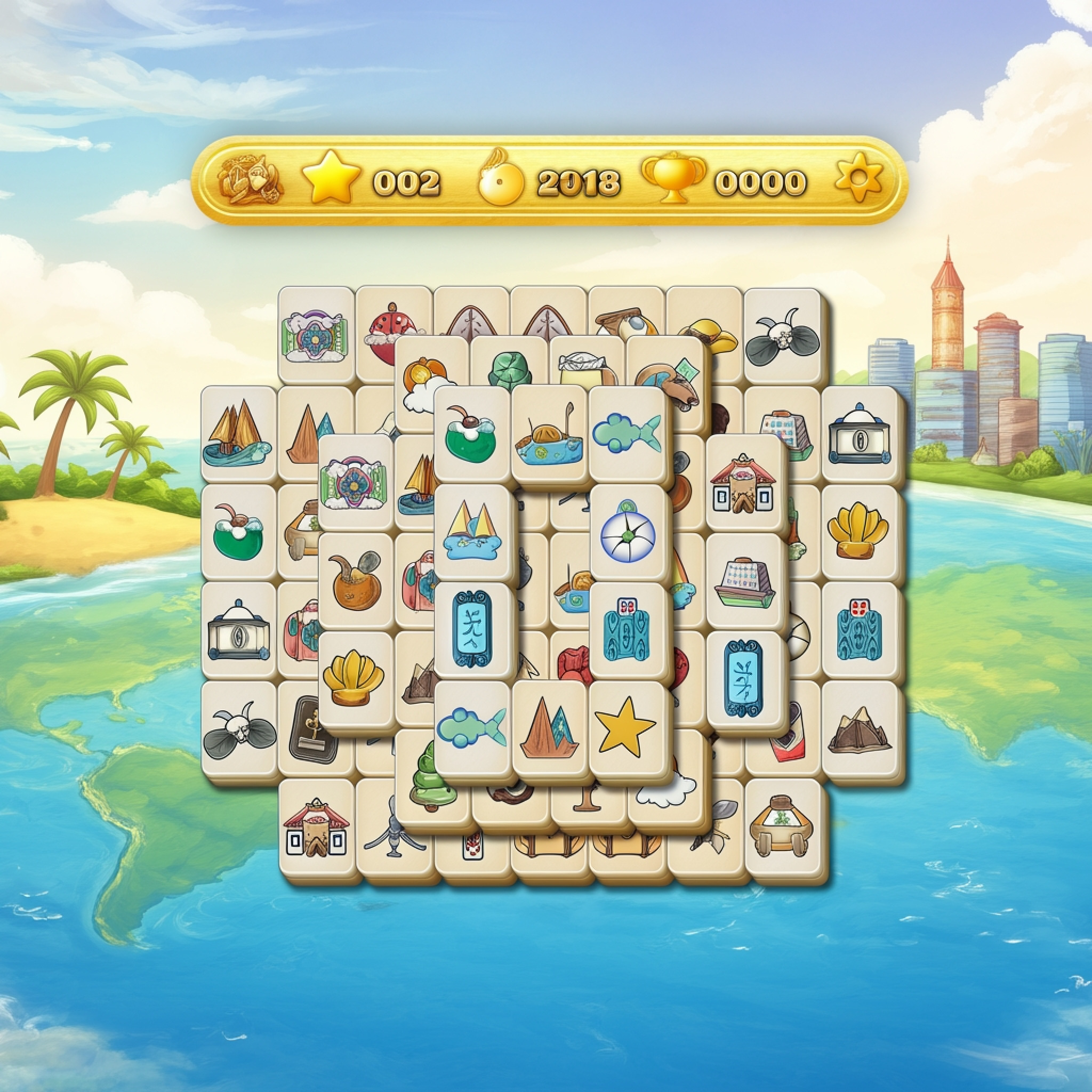 Travel Mahjong Deluxe