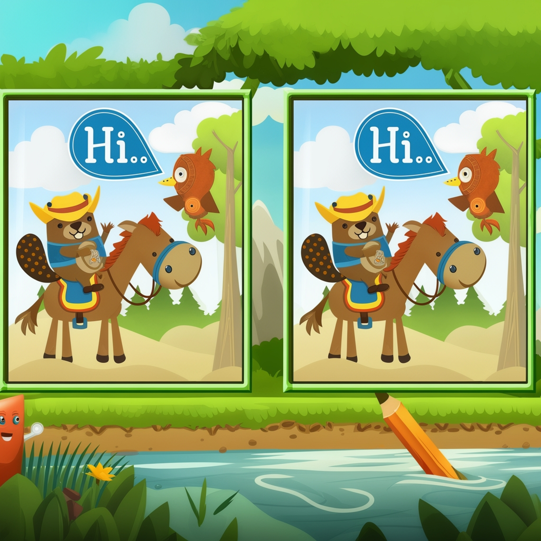 Which is Different Cartoon 2